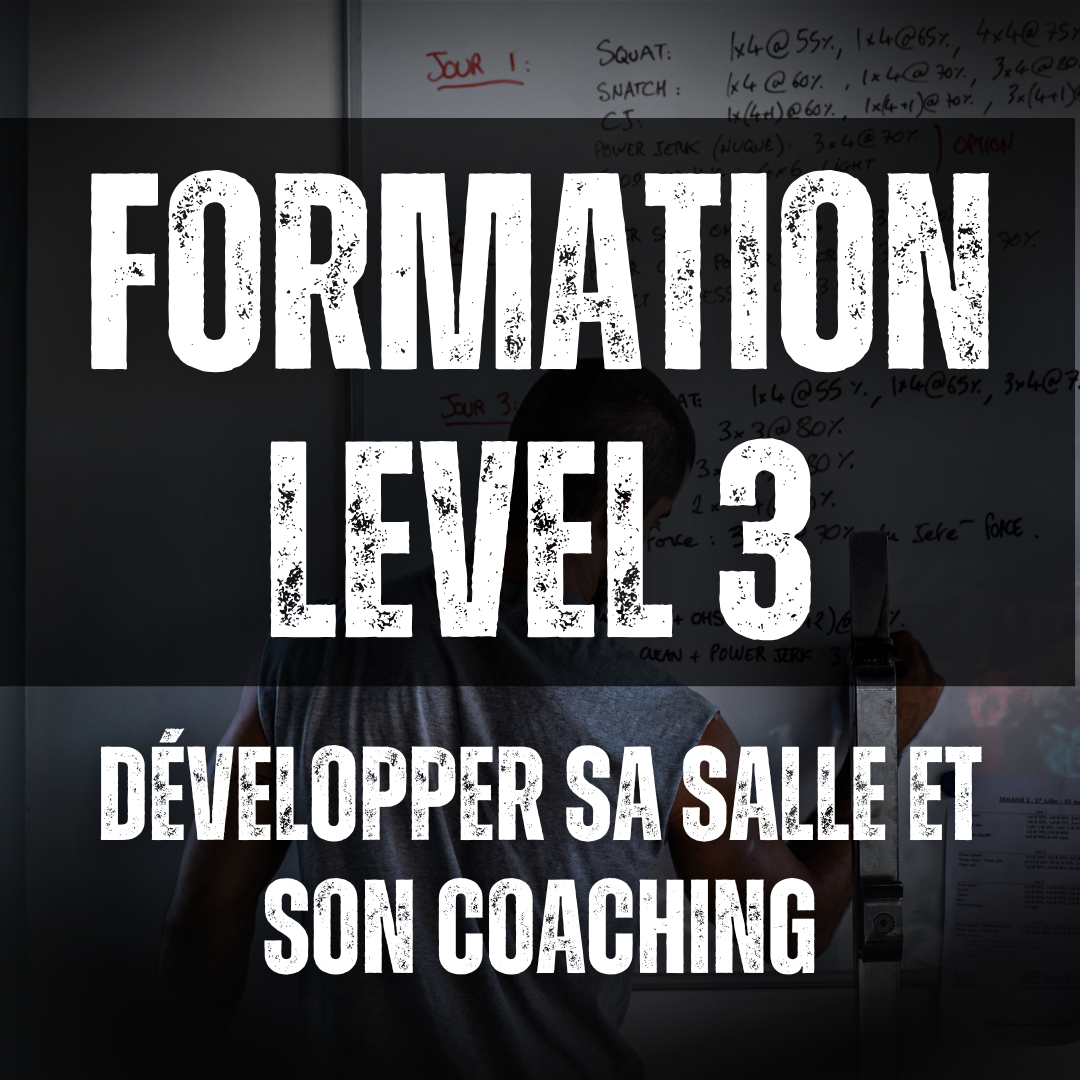 FORMATION HALTERO - LEVEL 3