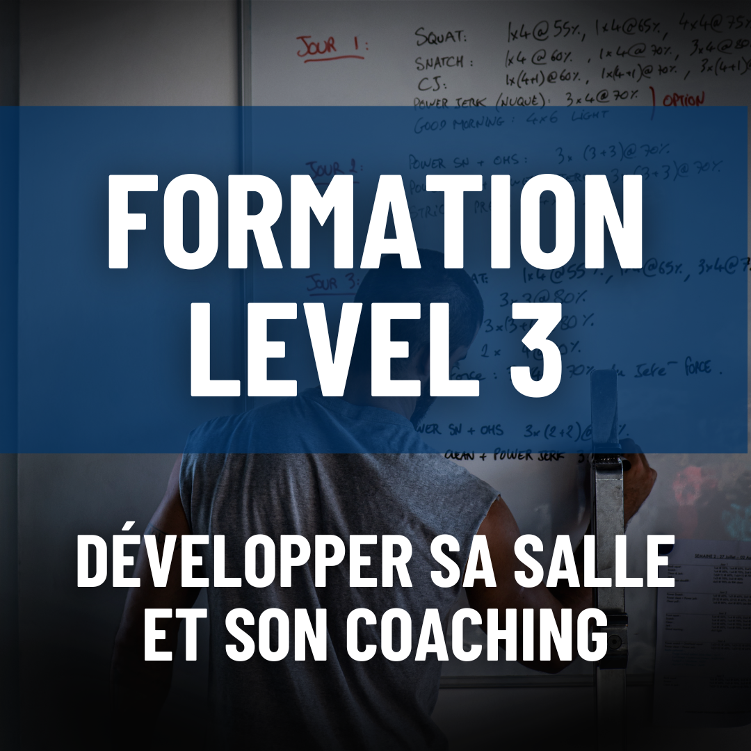 FORMATION HALTERO - LEVEL 3