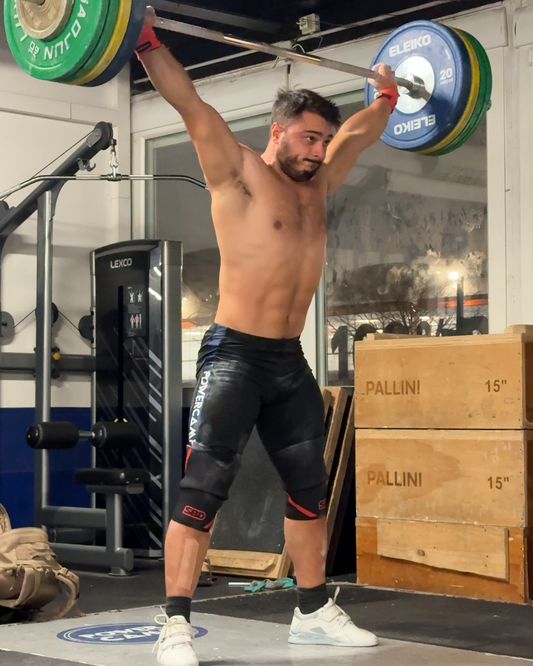 Legging court d’entraînement – Haltérophilie (homme)