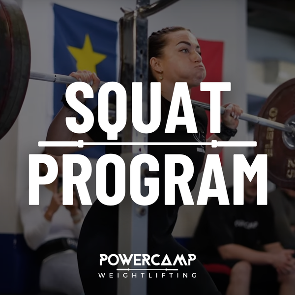 WEIGHTLIFTING SQUAT PROGRAM