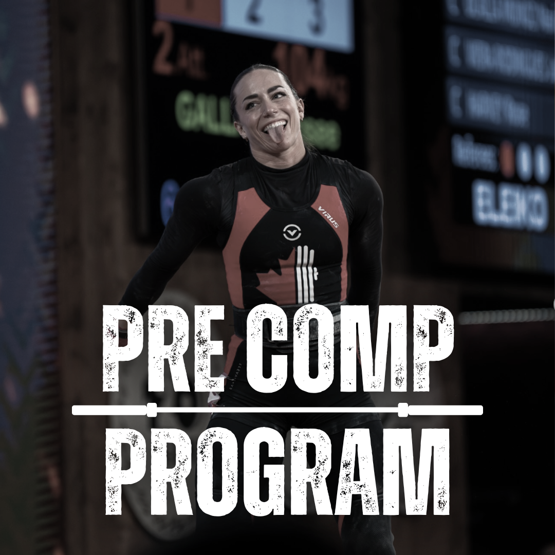 PROGRAMMATION PRE-COMPETITION 3.0