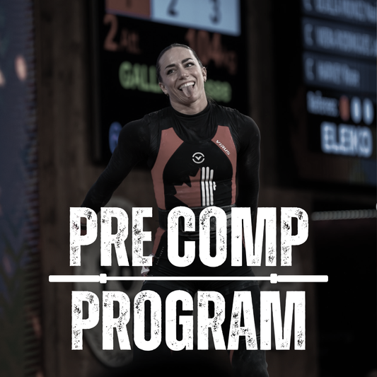 PROGRAMMATION PRE-COMPETITION 3.0