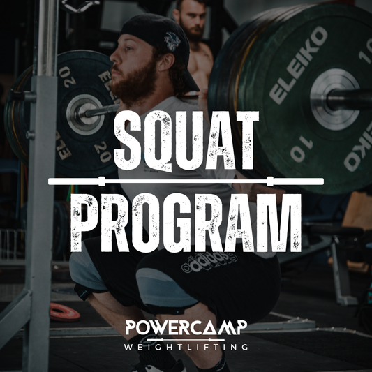 WEIGHTLIFTING SQUAT PROGRAM (12 SEMAINES)