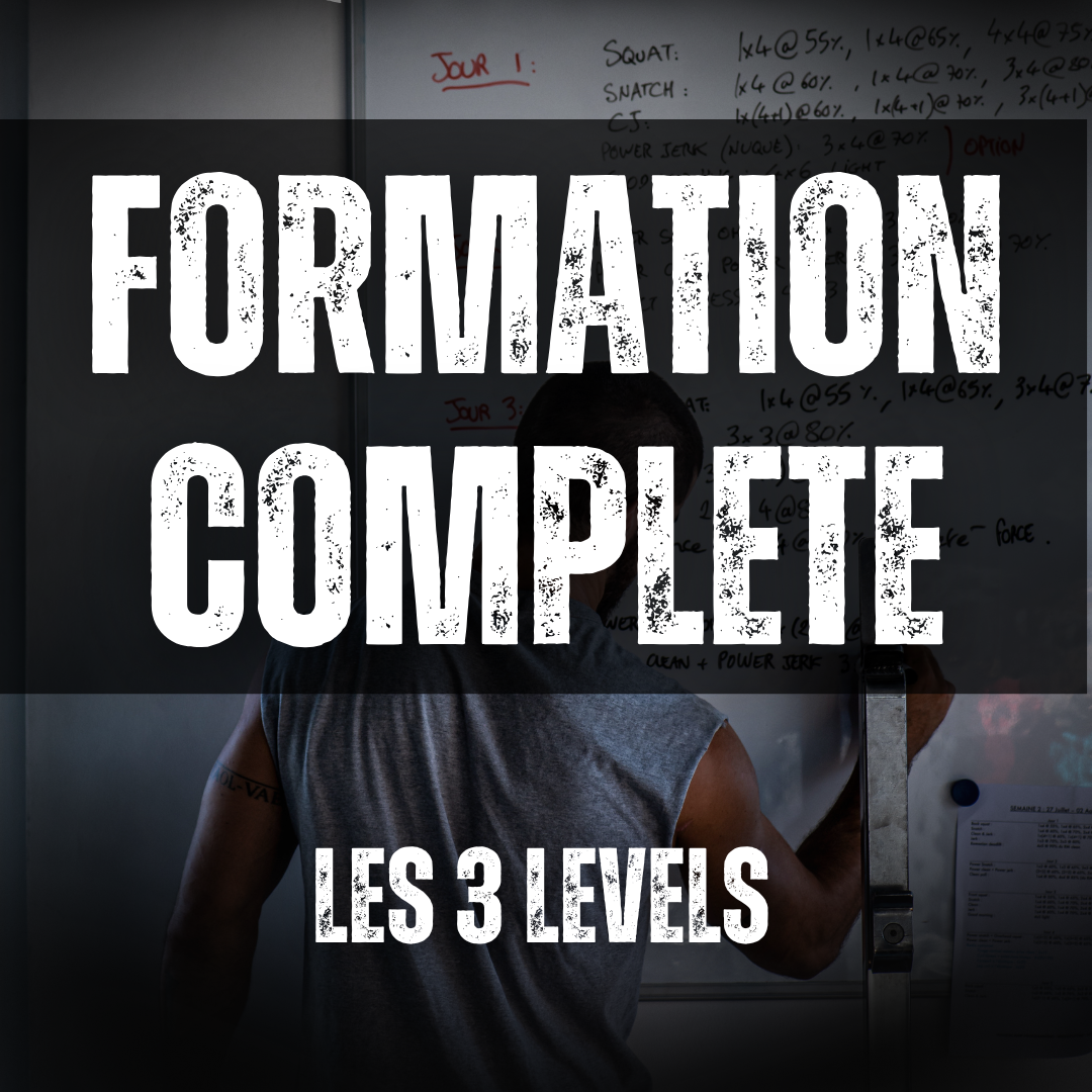 FORMATION HALTERO - LES 3 LEVELS
