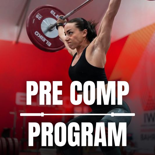 PROGRAMMATION PRE-COMPETITION 3.0