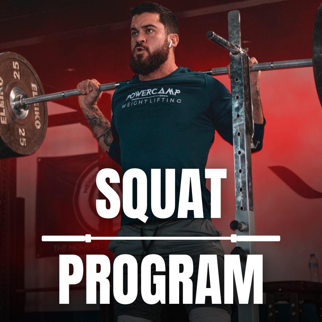 WEIGHTLIFTING SQUAT PROGRAM (12 SEMAINES)