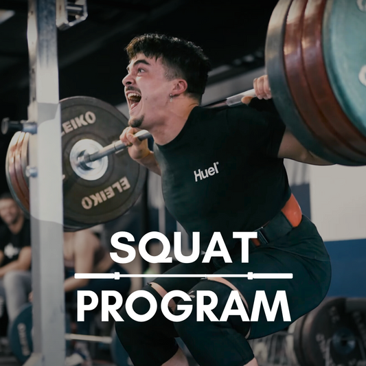 WEIGHTLIFTING SQUAT PROGRAM (12 SEMAINES)