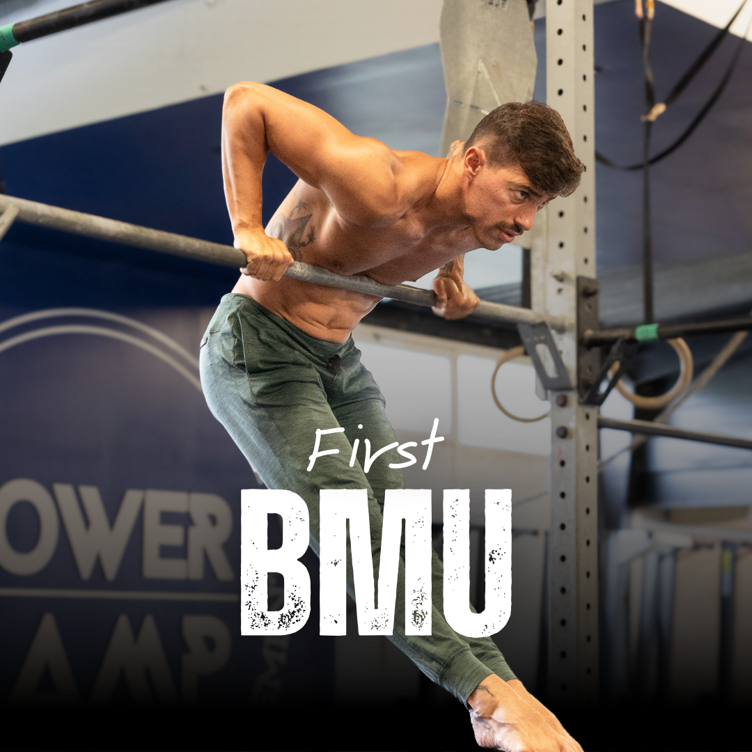 FIRST BAR MUSCLE-UP (12 SEMAINES) Ce programme t'accompagne vers ton premier Bar MU
