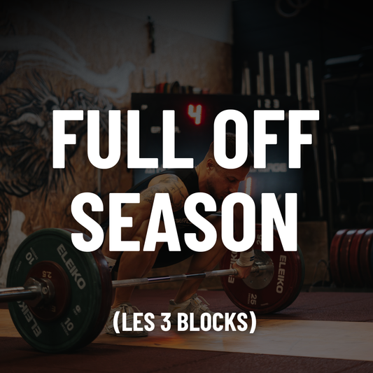 PACK HORS SAISON SCHOOL OF CHAMPIONS