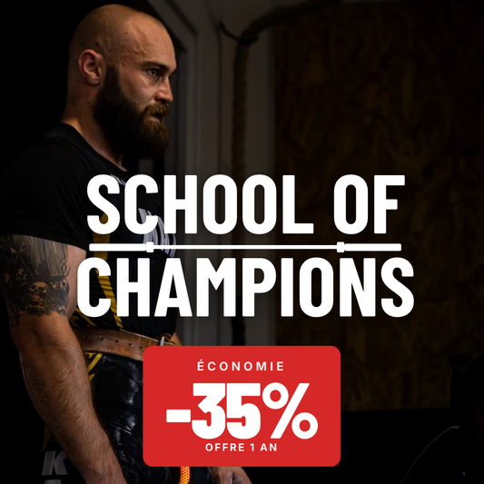 Programme School of Champions – 1 an d'haltérophilie
