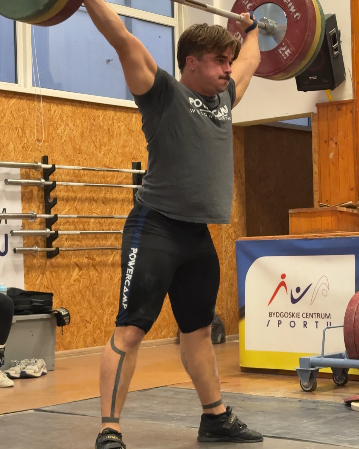 Legging court d’entraînement – Haltérophilie (homme)