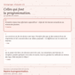 Une prog pensée pour les femmes